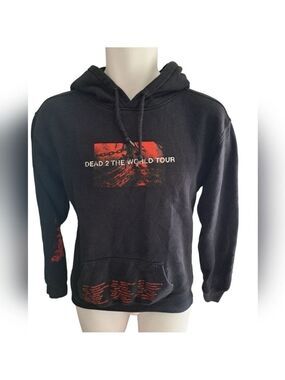 BLACKBEAR Dead 2 The World Tour Exclusive Hoodie Black Long Sleeve sweater XS- S